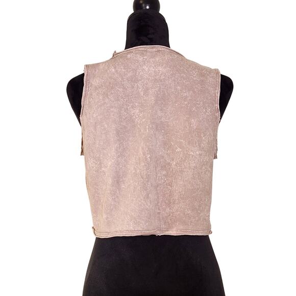 BACON LETTUCE TOMATO Malibu Tennis Club Crop Top, Size Large - Picture 3 of 8